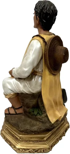 Miniatura 2 de miSantuario San Juan Diego Incado - Escultura artesanal de poliresina de San Juan Diego con Virgen de Guadalupe de 14 pulgadas, nuevo