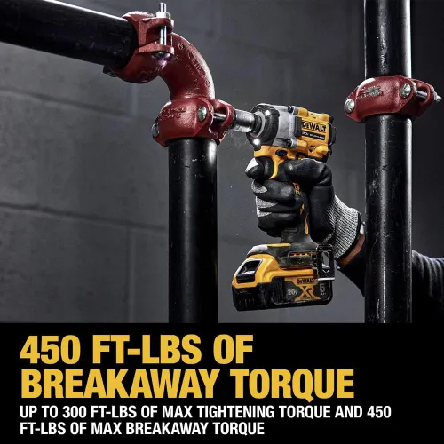 Miniatura 7 de DEWALT DCF923P2 ATOMIC 20V MAX* 3/8 pulgadas Llave de impacto inalámbrica con kit de yunque de anillo de cerdo