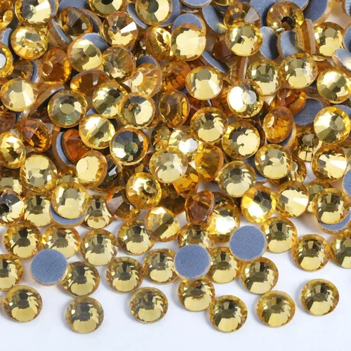 Miniatura 29 de 6000 diamantes de imitación termoadhesivos a granel, diamantes de imitación azules para ropa de manualidades, cristales termoadhesivos para Zafiro