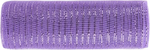 Miniatura 4 de YYCRAFT cinta metálica de malla de poliéster para decoración y manualidades, 10 yardas Rosa