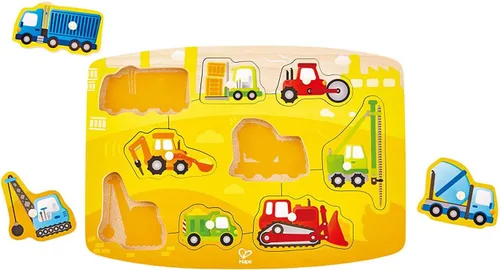 Miniatura 3 de Hape Jungle Peg Puzzle Multicolor, L: 11.6, W: 0.7, H: 8.2 pulgadas