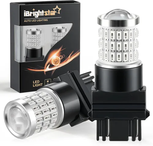 Miniatura 12 de Bombillas LED iBrightstar super brillantes de 9-30 V, de baja potencia 3156 3157 3057 4157 con reemplazo de proyectos para encender luces de señal