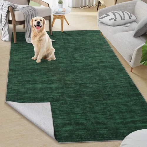 Miniatura 33 de RUGSREAL Alfombra lavable a máquina de 2 x 8 pies, para pasillo, entrada, contemporánea, color liso, alfombra de pasillo moderna para interiores