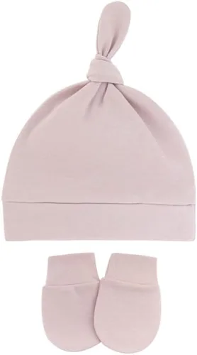 Miniatura 4 de Gorro de punto ajustable de algodón suave y lindo para bebé unisex