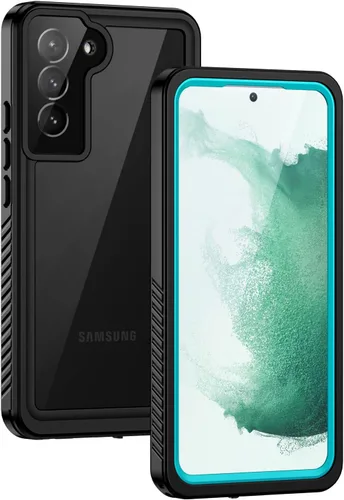 Miniatura 12 de Lanhiem Funda para Samsung Galaxy S22, IP68 impermeable a prueba de polvo con protector de pantalla integrado, funda protectora de cuerpo completo