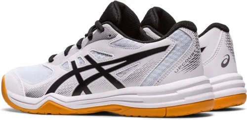 Miniatura 3 de ASICS Upcourt 5 GS - Tenis deportivos para niños pequeños y grandes, parte superior textil con cierre de cordones y diseño llamativo
