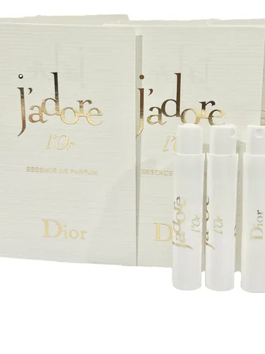 Miniatura 2 de Dior Muestra de perfume J'adore L'Or Essence De Parfum Mujer 0.0 fl oz / 0.03 fl oz Set de 3
