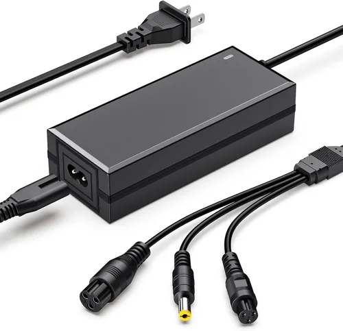 Cargador de repuesto 3 en 1 para 2A 42v/36v 3 garras (0.315 in/0.472 in) puerto hembra (0.217 in* 0.098 in universal 0.083 in) para, Jetson,