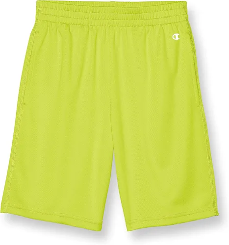 Champion Pantalones cortos deportivos para niños, pantalones cortos ligeros para niños, gráficos, 8 pulgadas
