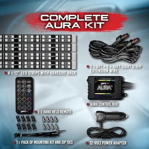 Miniatura 6 de OPT7® Aura, kit de iluminación interior doble fila