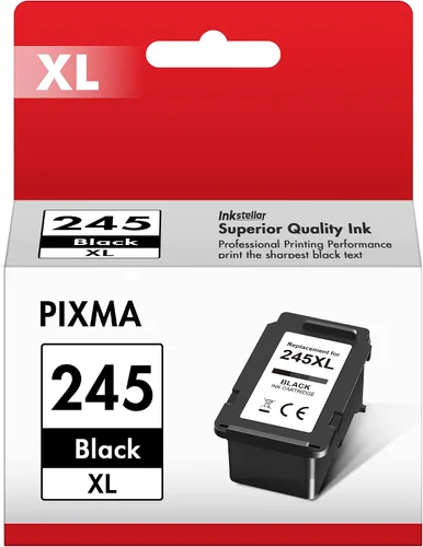 Cartucho de tinta negro 245XL de reemplazo para Canon 245XL, cartuchos de tinta para Canon 245, compatible con PIXMA MG2420, MG2520, MG2522, MG2525,