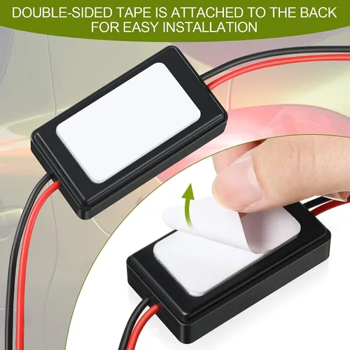 Miniatura 4 de Frienda 2 piezas de luz de freno intermitente estroboscópica luz trasera LED módulo flash estroboscópico controlador para motocicletas, coches