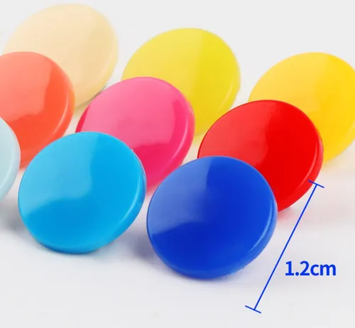 Miniatura 2 de ilauke 400 juegos de botones a presión con alicates a presión T5 broches de plástico sin coser botones fijador para ropa, pañales, baberos, abrigo