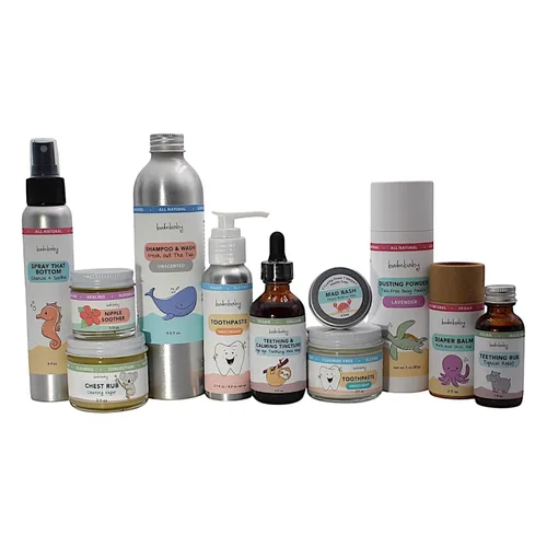 Miniatura 4 de Bálsamo para la dentición del bebé - Ayuda natural para aliviar la dentición del bebé con manzanilla y clavo de olor, vegano, sin OMG, suave