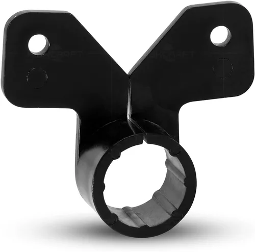 Miniatura 6 de Highcraft PXBUTT001-10 PEX Abrazadera de suspensión de 1 pulgada, estilo mariposa, plástico duro (paquete de 10), 1 pulgada, gris
