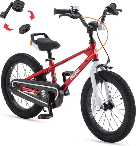 Miniatura 23 de RoyalBaby EZ Kids Bike 12 14 16 18 20 Inch Balance Pedal 2-in-1 Training Bicycle Boys Girls Ages 3 to 12 Years Easy Learn for Beginners