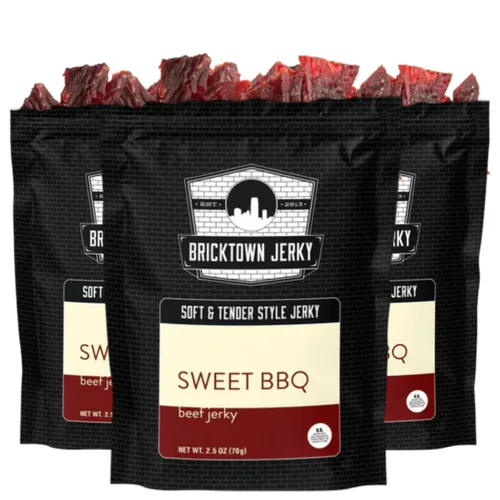 Miniatura 18 de Fajita Soft and Tender Style Best Beef Jerky - Paquete de 3 - Prueba nuestra carne seca de res suave de mejor sabor - 7.5 onzas en total.
