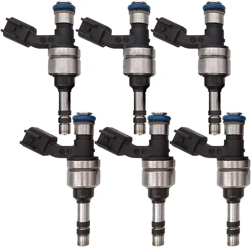 Miniatura 3 de 6 inyectores de combustible FJ1157 12634126 de 6 agujeros para Buick Enclave/Lacrosse; Cadillac ATS, CTS, SRX, XTS; GMC Canyon, Terrain; Chevrolet