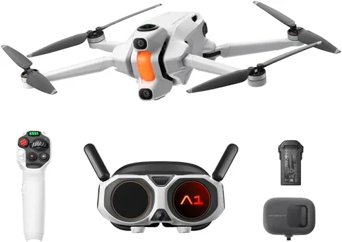 Miniatura 10 de Antigravity Paquete A1 Explorer (3 baterías) – Drone 8K 360 para vuelo inmersivo, control de movimiento de punto a vuelo, evitación de obstáculos