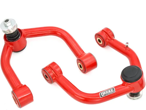 Miniatura 14 de Brazos de control superiores delanteros para Nissan Titan 2004-2023. 2005-2019 Nissan Armada, Brazos de control de suspensión con goma de PU de 2-4