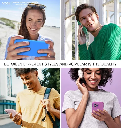 Miniatura 6 de Vooii Funda compatible con iPhone 15 Pro, silicona líquida Defender mejorada, [protección mejorada de la cámara]