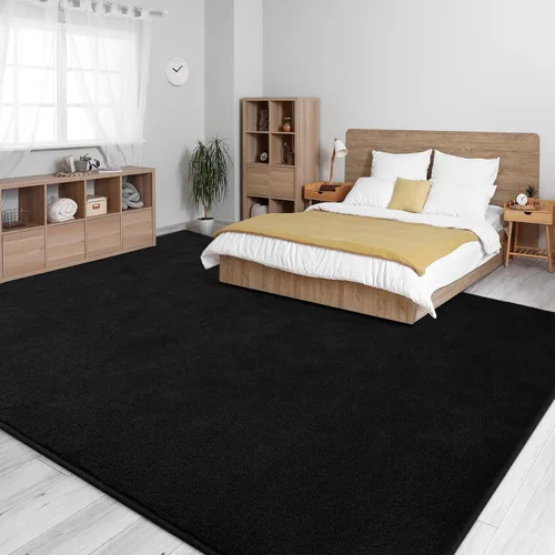 Miniatura 4 de TWINNIS - Alfombras grandes para sala de estar y dormitorio de 4 x 6 pies, alfombras de felpa de espuma de memoria súper suaves para interiores