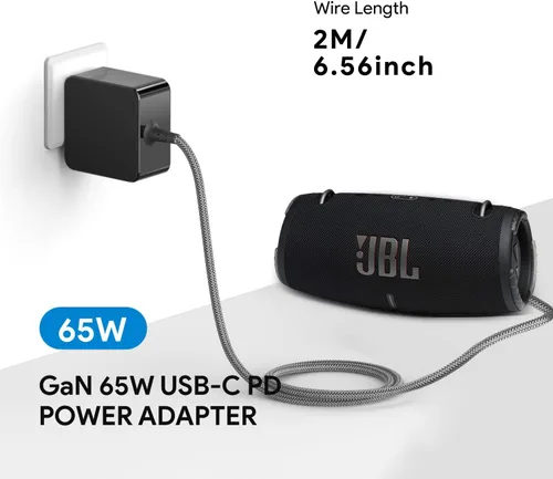 Miniatura 3 de HKY PD - Cargador USB tipo C de 65 W para JBL Xtreme 4, Xtreme 3 altavoz y SOUNDBOKS La batería (USB-C) Soundboks 4/3/2/Go Gen.4 Bluetooth