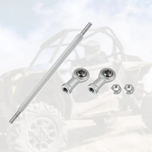 Miniatura 6 de Motoforti 2 unids 8.268 in longitud 0.315 in agujero diámetro ajustable dirección dirección varilla rótula articulación para 49cc eléctrico ATV Go