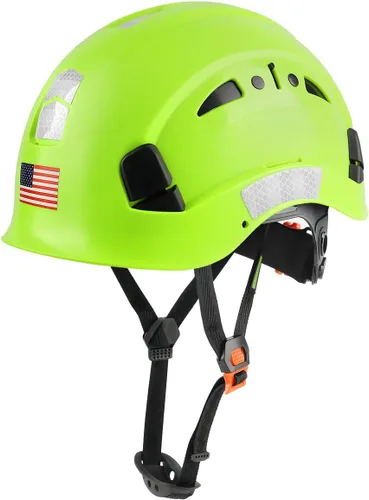 Miniatura 16 de GREEN DEVIL Casco de Seguridad Casco Duro Ajustable Ligero Ventilado ABS Casco de Trabajo Suspensión de 6 Puntos Aprobado ANSI Z89.1 Ideal