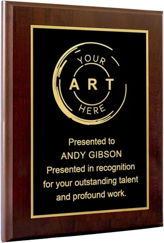 Miniatura 10 de Placas y premios grabados personalizados. Ideales para jubilación, agradecimiento, reconocimiento militar, logros especiales, memoriales, deportes