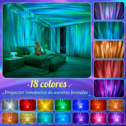 Miniatura 3 de PIKOY Lámpara de ducha de luces de ducha con ruido blanco, máquina de sonido para adultos dormidos, Bluetooth+15 máquina de ruido blanco, máquina