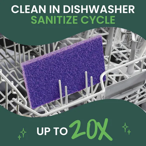 Miniatura 7 de Scotch-Brite Extreme Scrub Scour Pad 77222-R, 2 unidades/paquete, 6 paquetes/caja, 6 paquetes por caja