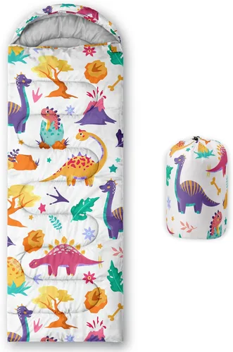 Miniatura 22 de CVHOUSE - Sacos de dormir para acampar, para 3 estaciones, clima cálido y fresco, ligeros, resistentes al agua, para adultos y niños