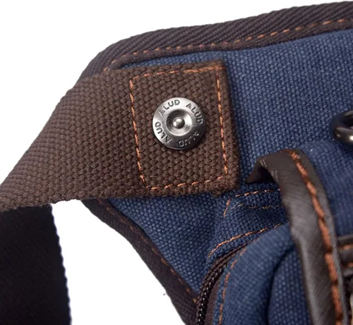 Miniatura 6 de Gzqirun - Bolsa de lona para muslo cintura para hombres y mujeres viajes al aire libre camping ciclismo