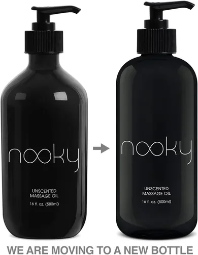 Miniatura 7 de Aceite de masaje Nooky con aceite de coco fraccionado para masaje 16 onzas (sin fragancia)
