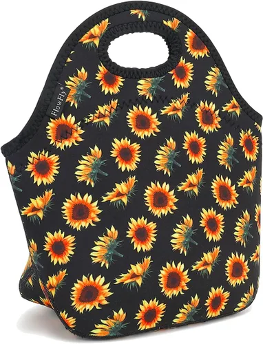 Miniatura 13 de FlowFly Lonchera de neopreno para niños, bolsa suave aislada, mini bolsa térmica para comidas, kit para niños, niñas, hombres, mujeres, escuela