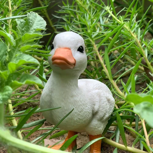 Miniatura 8 de Figuras realistas de animales de granja de patos de goma, figuras de animales de pato para juguetes de niños, juguetes de baño y para recuerdos