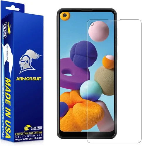 Miniatura 19 de ArmorSuit MilitaryShield - Protector de pantalla diseñado para Samsung Galaxy S20 FE / S20 FE 5G Max Coverage HD Clear Film