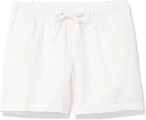 Miniatura 8 de Tienda Essentials Pantalón corto de lino con cordón de 5 pulgadas
