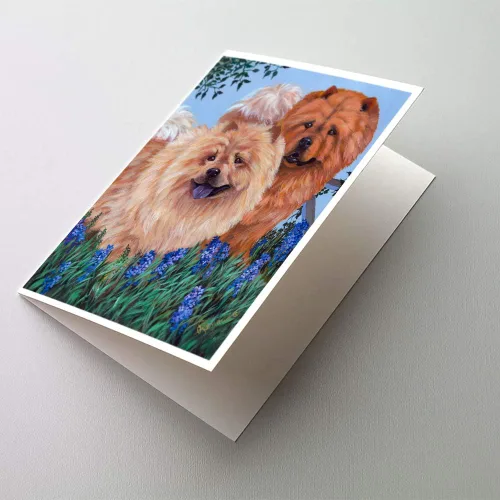 Miniatura 12 de Caroline's Treasures PPP3013GCA7P - Tarjetas de felicitación y sobres para mascotas de Basset Hound Teacher, paquete de 8 tarjetas en blanco