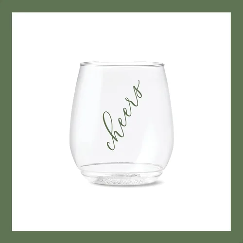 Miniatura 3 de TOSSWARE POP Vino Classic Cheers Series de 14 onzas, color, juego de 6, calidad premium, reciclables, irrompibles y de plástico transparente