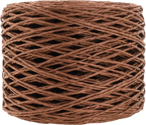 Miniatura 29 de Mandala Crafts Aqua Raffia - Hilo de rafia para envolver regalos, cinta de rafia de papel natural de 200 yardas para ganchillo, manualidades