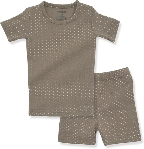 Miniatura 151 de AVAUMA Conjunto de pijama de algodón para bebés y niñas de 6 meses a 7 años