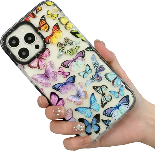 Miniatura 13 de Funda para iPhone 15 Pro Max para Mujeres, Transparente Lindo Panda Dibujos Animados Arte Animal Estampado Diseño Femenino Kawaii Estético