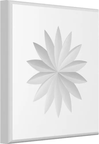 Miniatura 21 de Ekena Millwork ROSP050X050X100SDG11 Roseta estándar con borde redondeado, 5 pulgadas de ancho x 5 pulgadas de alto x 1 pulgadas de alto, PVC