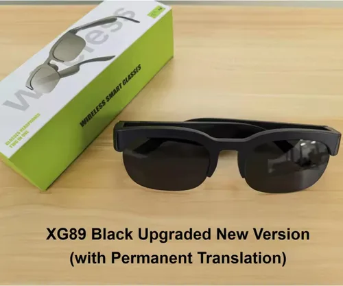 Miniatura 2 de Lentes inteligentes de audio Bluetooth – Gafas de sol inalámbricas de oreja abierta con altavoces y micrófono integrados para música y llamadas