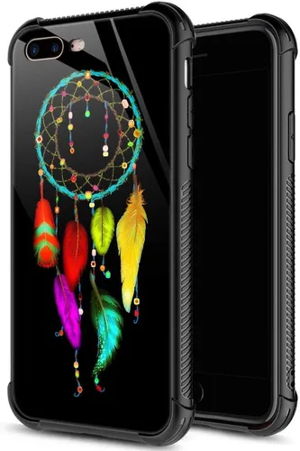 Miniatura 18 de ZHEGAILIAN Funda para iPhone 7/8 Plus, protección de grado militar, esquinas a prueba de golpes, funda antiarañazos para iPhone 7/8 Plus, girasol