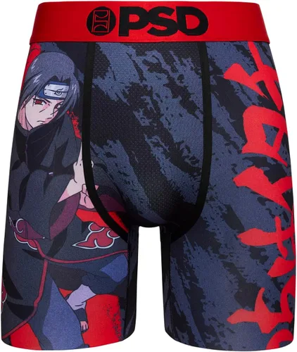 Miniatura 9 de PSD Calzoncillos tipo bóxer Naruto para hombre, transpirable y de apoyo con tela que absorbe la humedad, Itachi Max