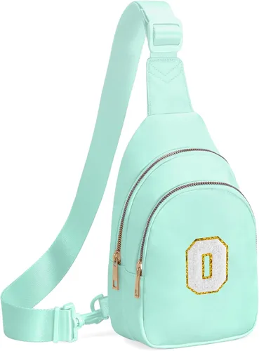 Miniatura 69 de Regalos de cumpleaños Viverte para niñas de 7, 8, 9, 10, 11, 12, 13 años, pequeño bolso cruzado de hombro con inicial, bolso cruzado de hombro