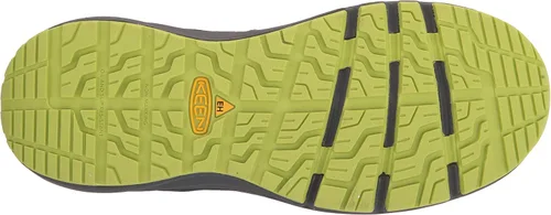 Miniatura 4 de KEEN Utility Zapatillas de trabajo industriales Vista Energy de baja altura con punta compuesta para hombre, ImánGreen Glow, 10.5 Wide